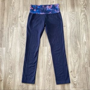 Lululemon Groove Pant, Straight Leg. Sz 8, navy blue. 29” inseam